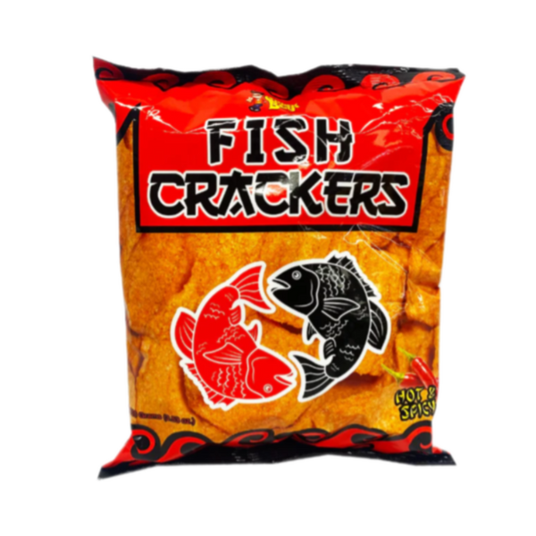 CHICK BOY Fish Crackers - Hot & Spicy 100g