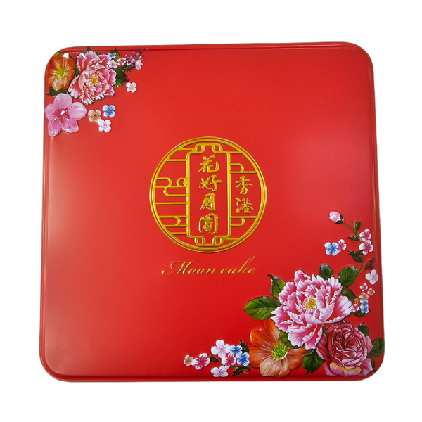 HK YBHT White Lotus Paste Mooncake With Double Yolk 4x180g