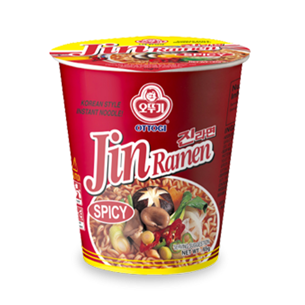 OTTOGI Jin Ramen Hot (Cup) 65g