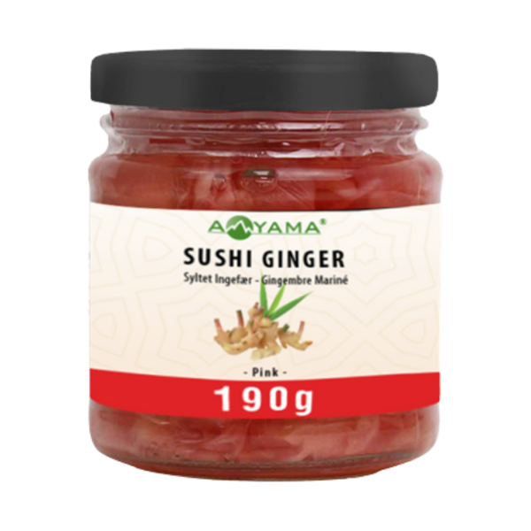 Aoyama Sushi Ginger Pink In Jar 190g - Longdan Official