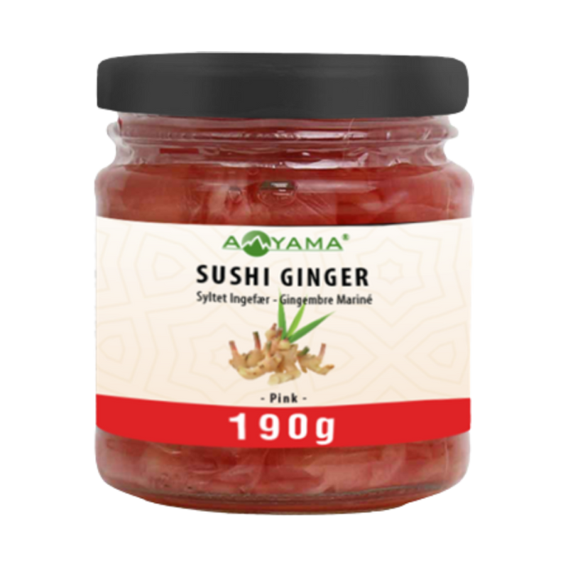 Aoyama Sushi Ginger Pink In Jar 190g - Longdan Official