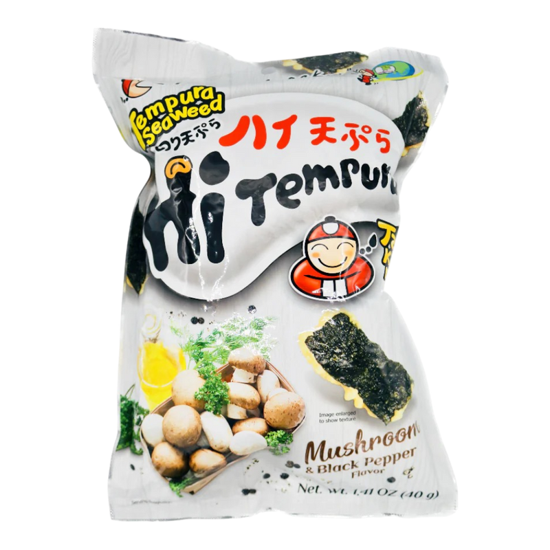 TAOKAENOI Tempura Seaweed Mushroom & Black Pepper 40g