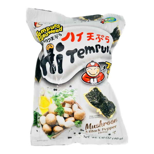 TAOKAENOI Tempura Seaweed Mushroom & Black Pepper 40g (Case 24)