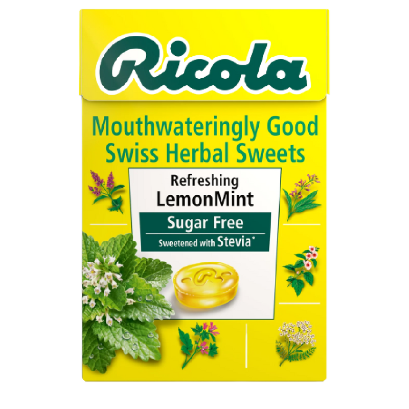 RICOLA Lemon Mint - Sugar Free 45g - Longdan Official