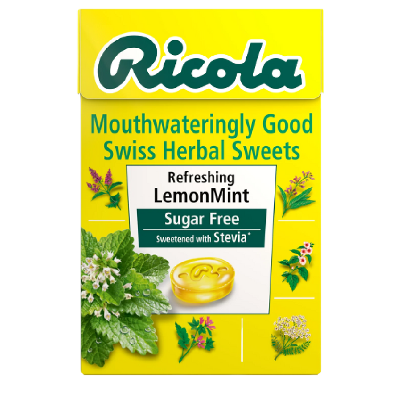 Ingredients Ricola Lemon RICOLA Lemon Mint - Sugar Free 45g