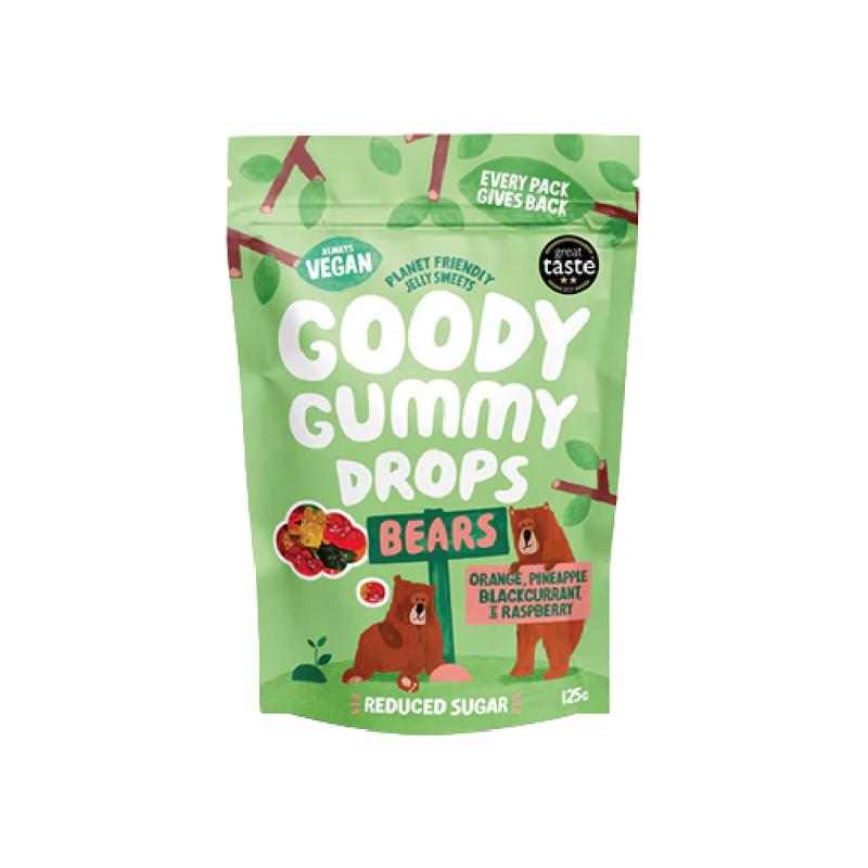 GOODY GUMMY DROPS Bears 125g - Longdan Official