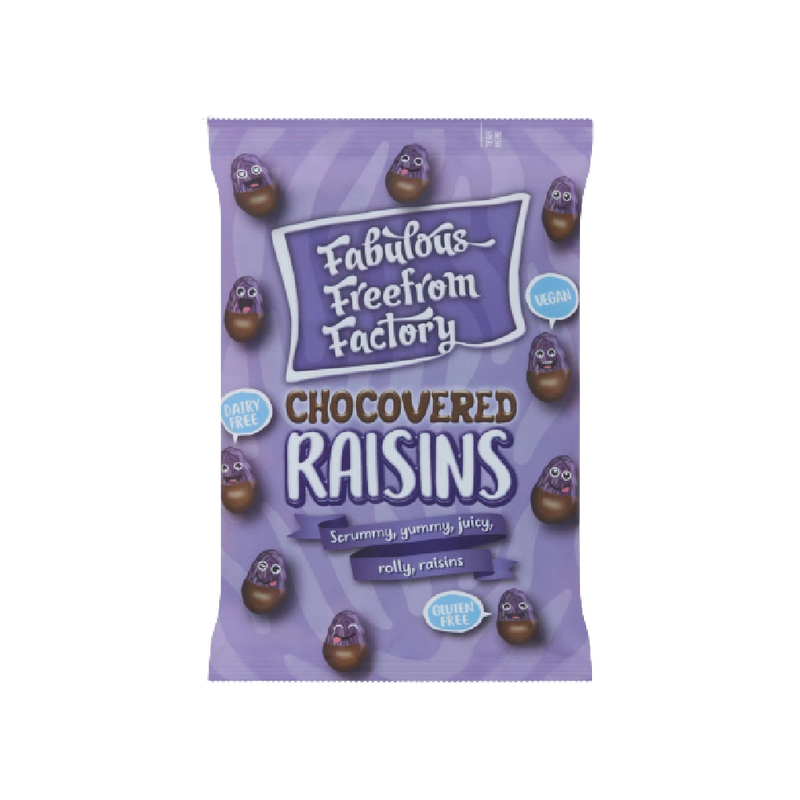 FABULOUS FREE FROM FACTORY Dairy Free Chocolate Raisins 65g - Longdan Official