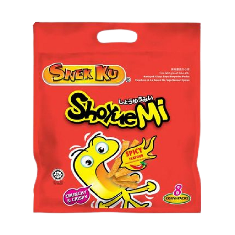 SNEK KU SHOYUEMI Spicy Favor Snack 60g - Longdan Official