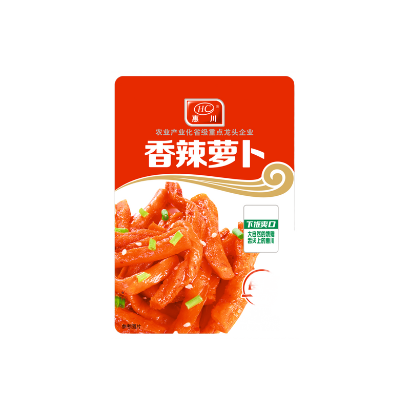 Huichuan Spicy Radish 45g - Longdan Official