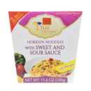 THAI DELIGHT Hokkien Noodles With Sweet Sour Sauce 330g (Case 12) - Longdan Official