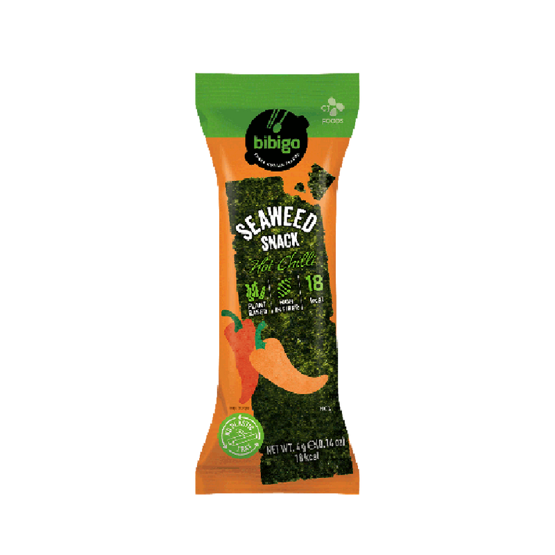 CJ BIBIGO Seaweed Snack Hot Chilli 4g