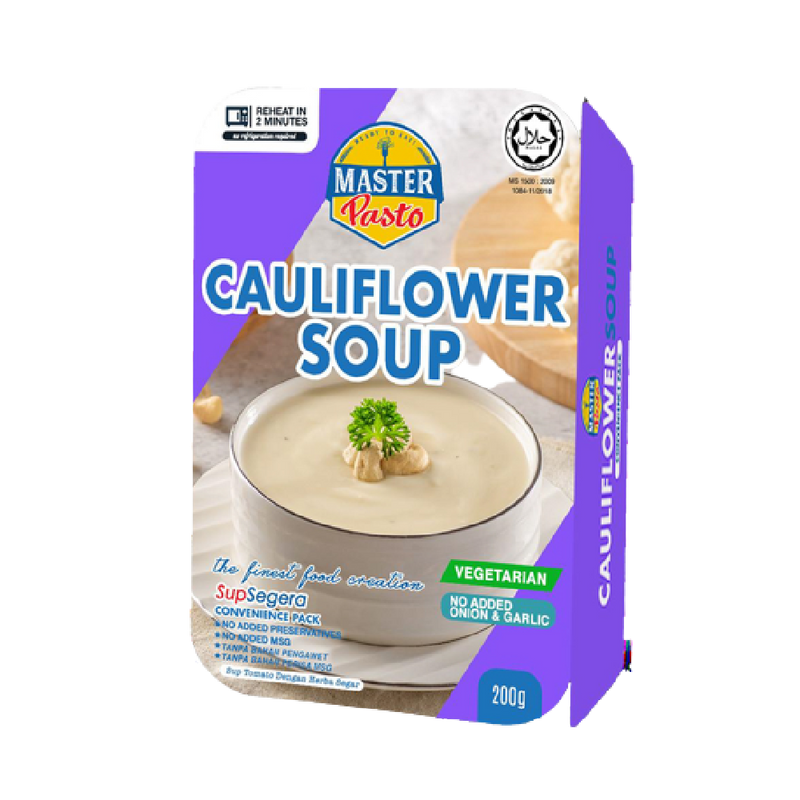 Master Pasto Vegetarian Cauliflower Soup 200g - Longdan Official