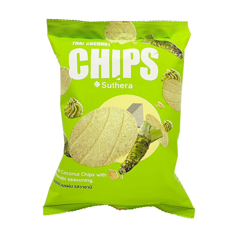 SUTHERA Coconut Chips Wasabi 42g - Longdan Official