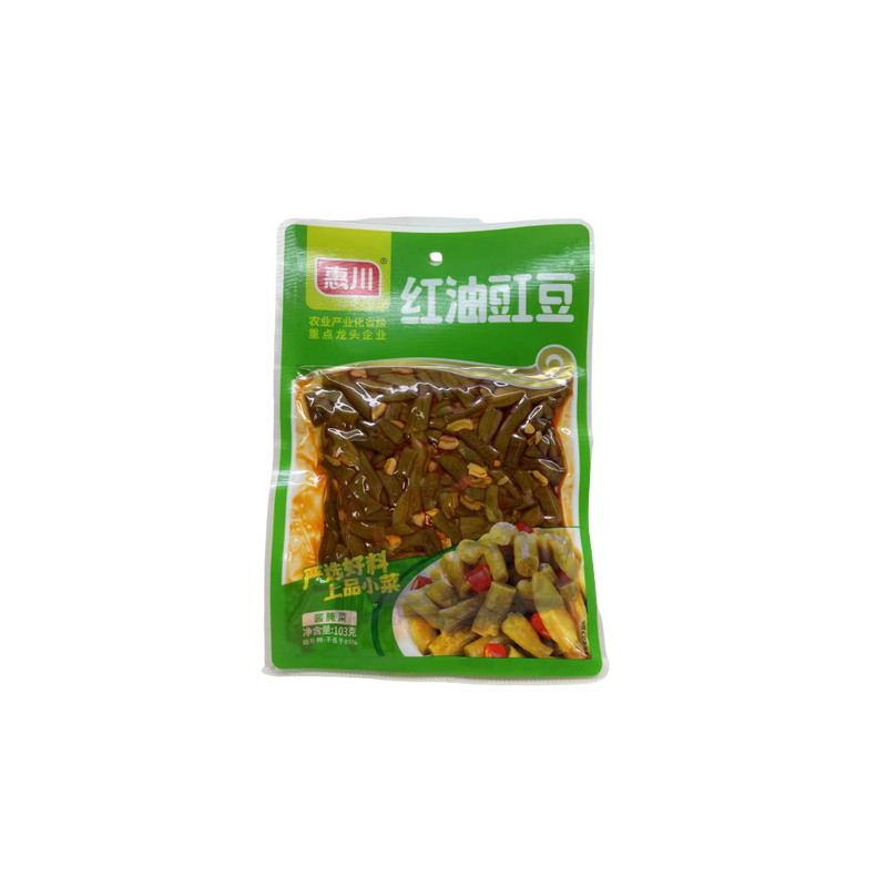 Huichuan Chilli Oil Cowpea 103g - Longdan Official