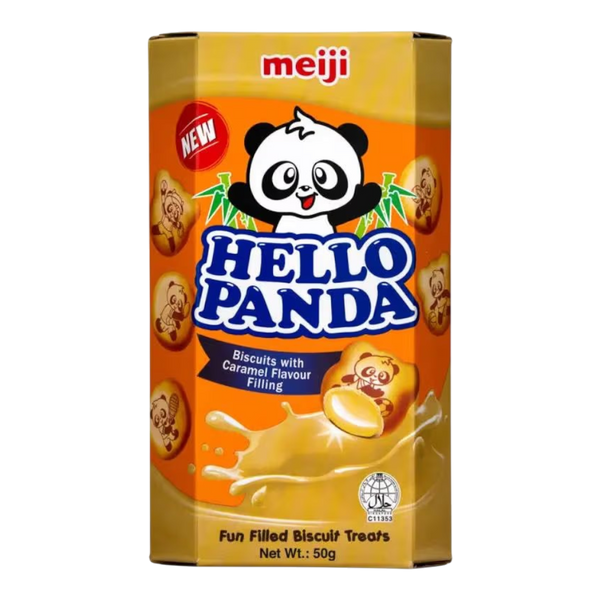 MEIJI HELLO PANDA Caramel 50g (Case 20)