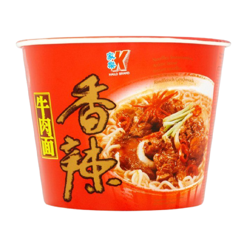 KAILO Spicy Beef Bucket Noodle 120g - Longdan Official