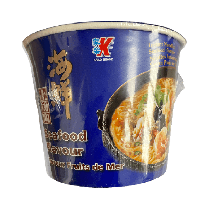 KAILO Seafood Bucket Noodle 120g - Longdan Official