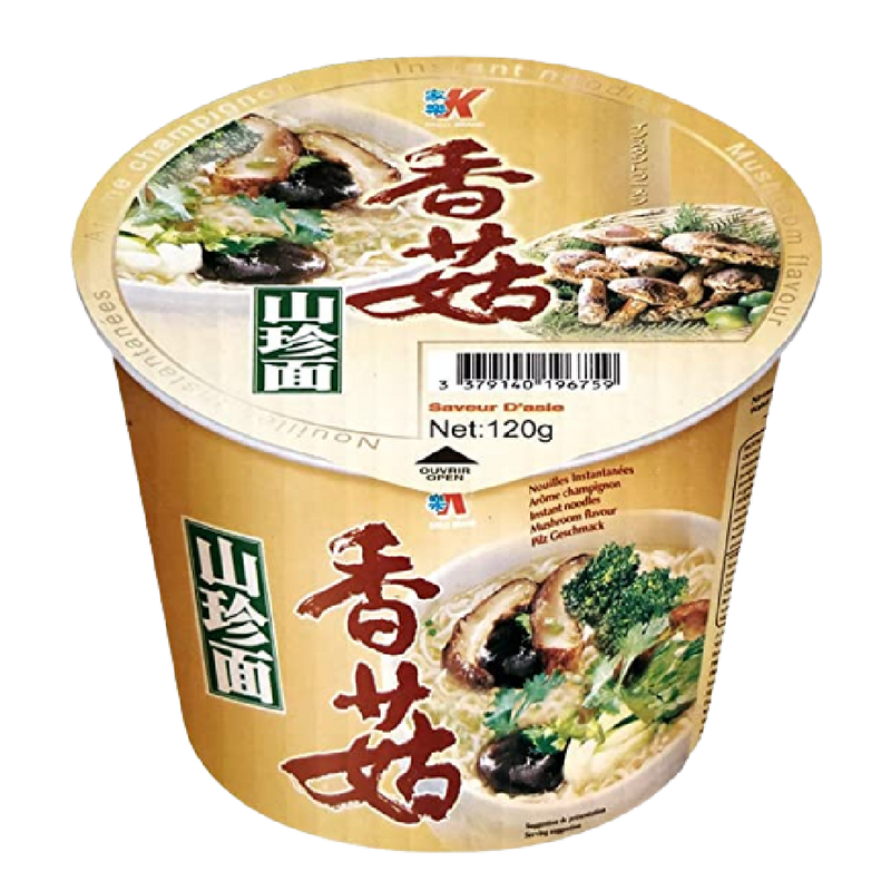 KAILO Mushroom Bucket Noodle 120g - Longdan Official