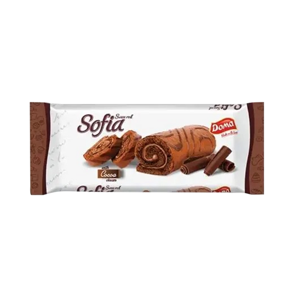 DOMA SOFIA Cocoa Swiss Roll 200g (Case 10)