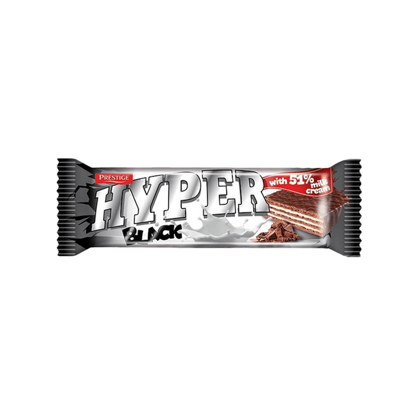 PRESTIGE HYPER Wafer Đen với Kem Sữa 55g (Thùng 25)