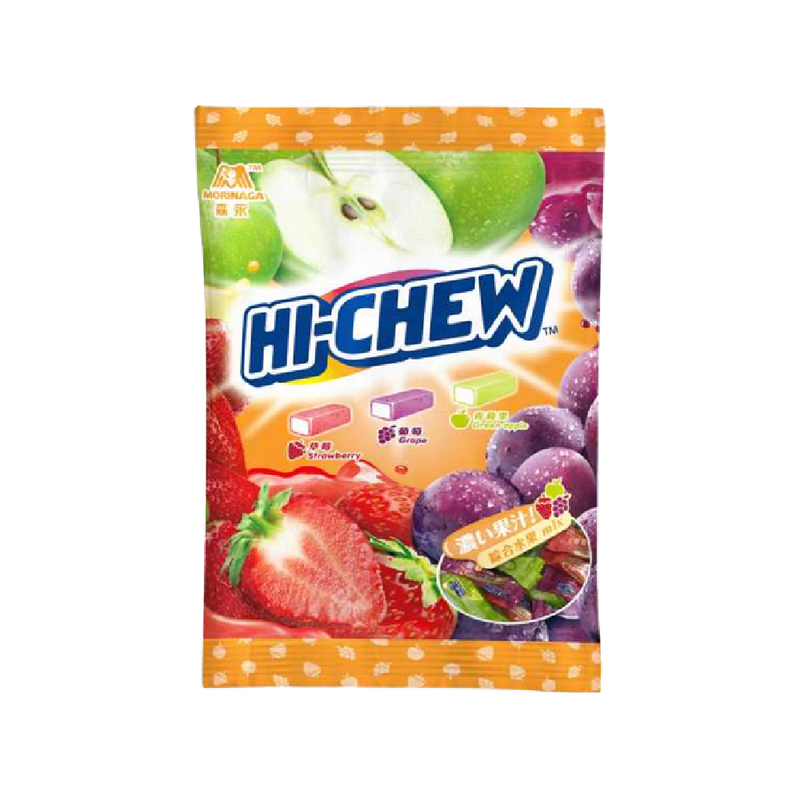 MORINAGA Hi-Chew Strawberry, Grape at Green Apple Favors 110g