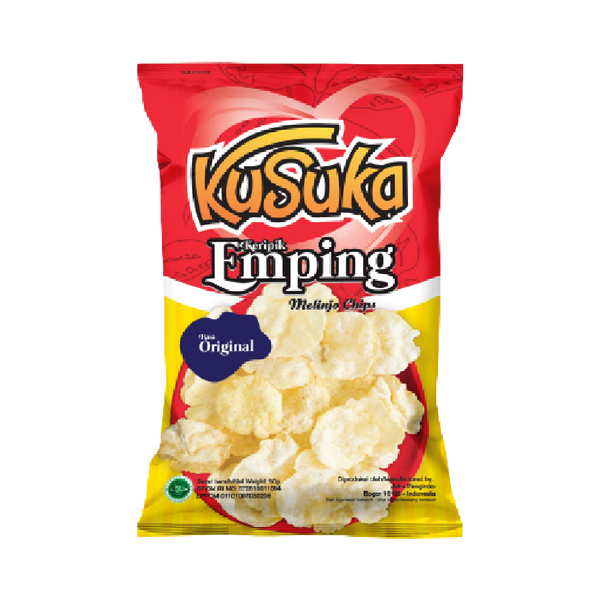 Kusuka Melinjo Chips Original Flavor 40g