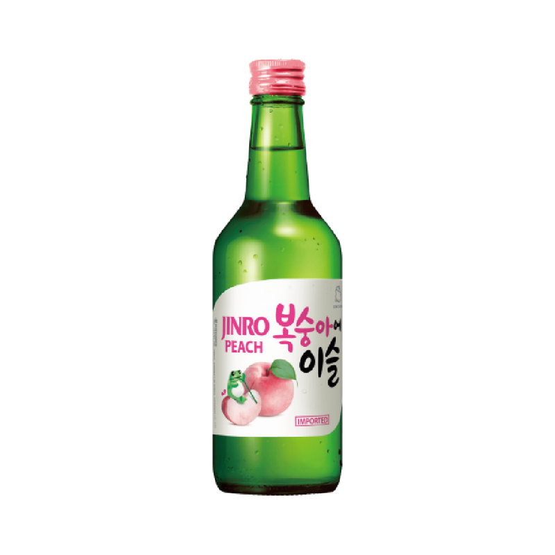 JINRO Soju Persik Alc 13% 360ml