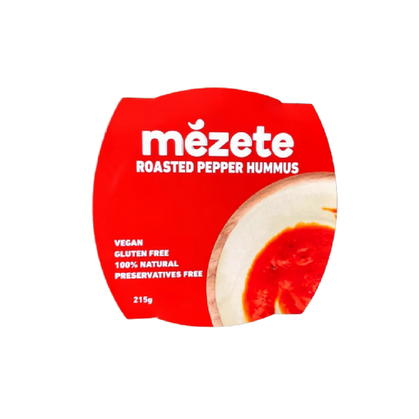 MEZETE Hummus - Roasted Pepper 215g - Longdan Official