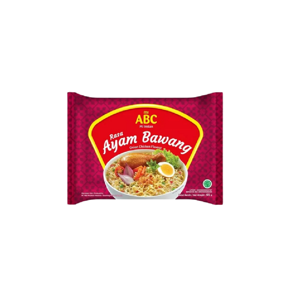 ABC Onion Chicken Flavour Noodles 65g - Longdan Official