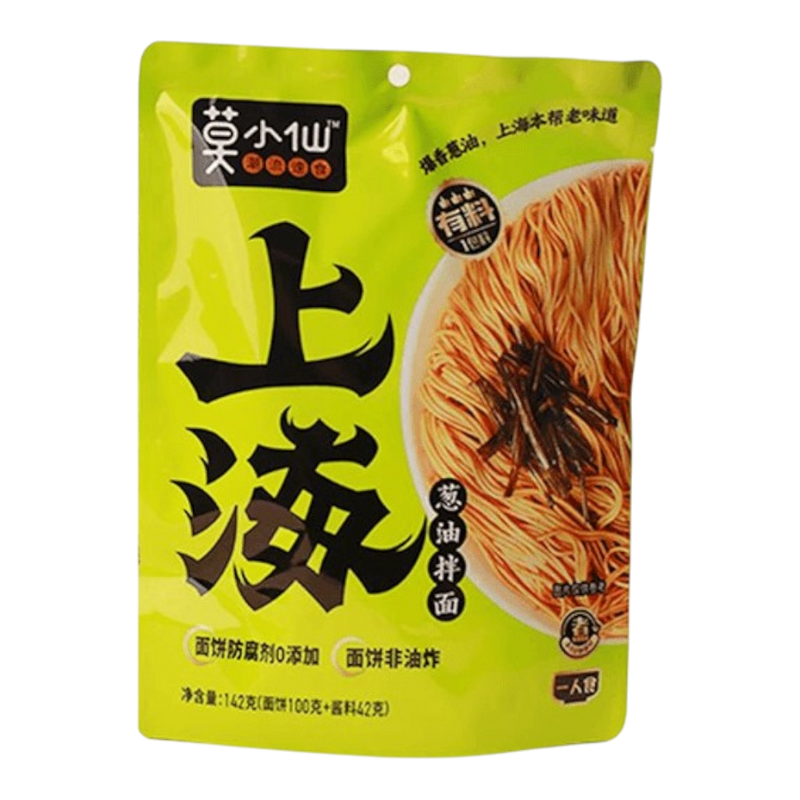 MO XIAOXIAN Noodle With Scallion Oil 142g (Case 18)