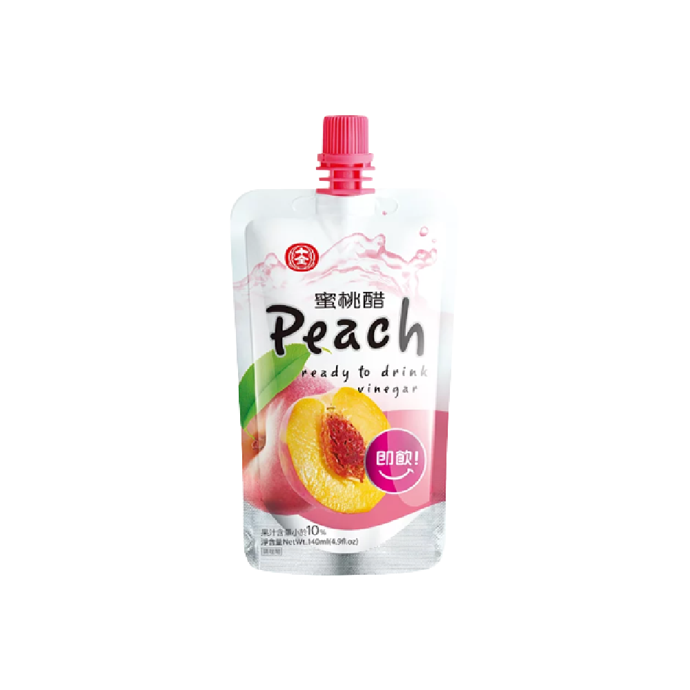 SiChuan Vinegar Drink (Peach Flavor) 140ml