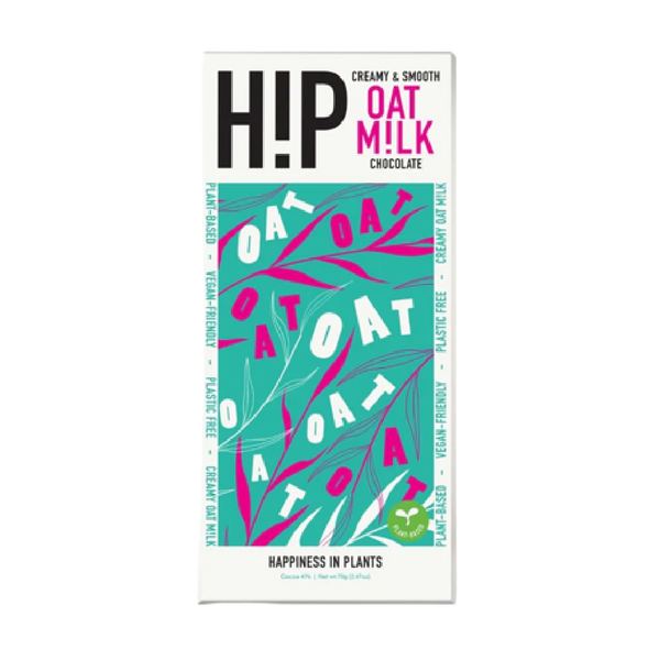 HIP Smooth & Creamy Oat Milk Chocolate Bar 70g - Longdan Official