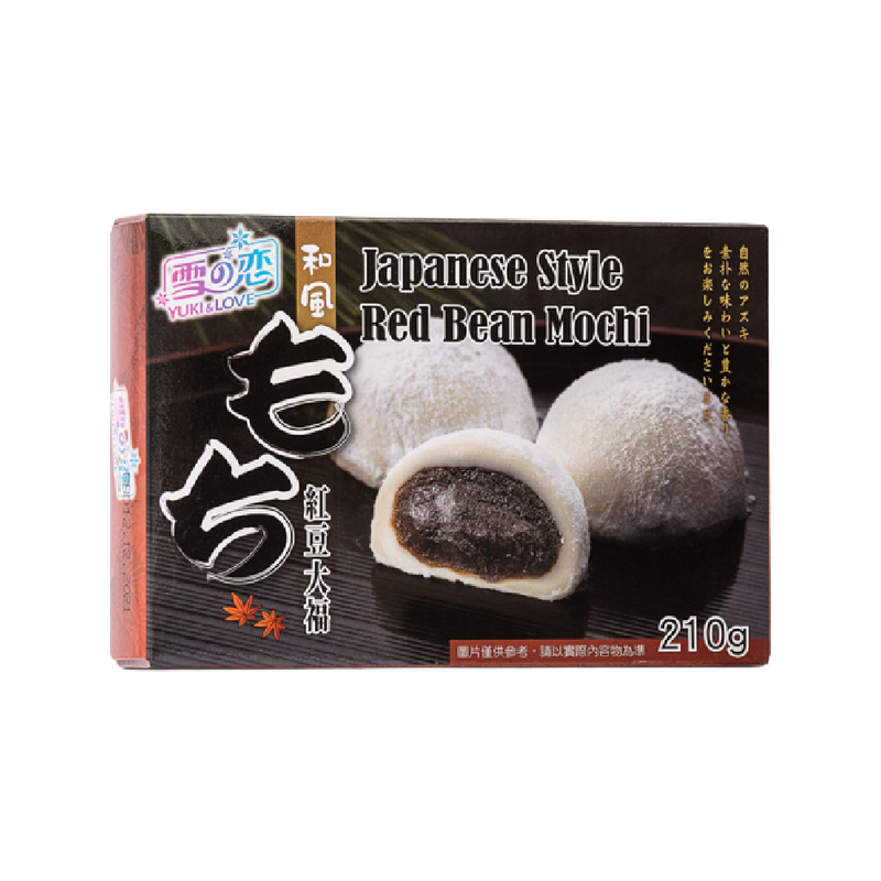 YUKI & LOVE Japanese Style Red Bean Mochi 210g - Longdan Official