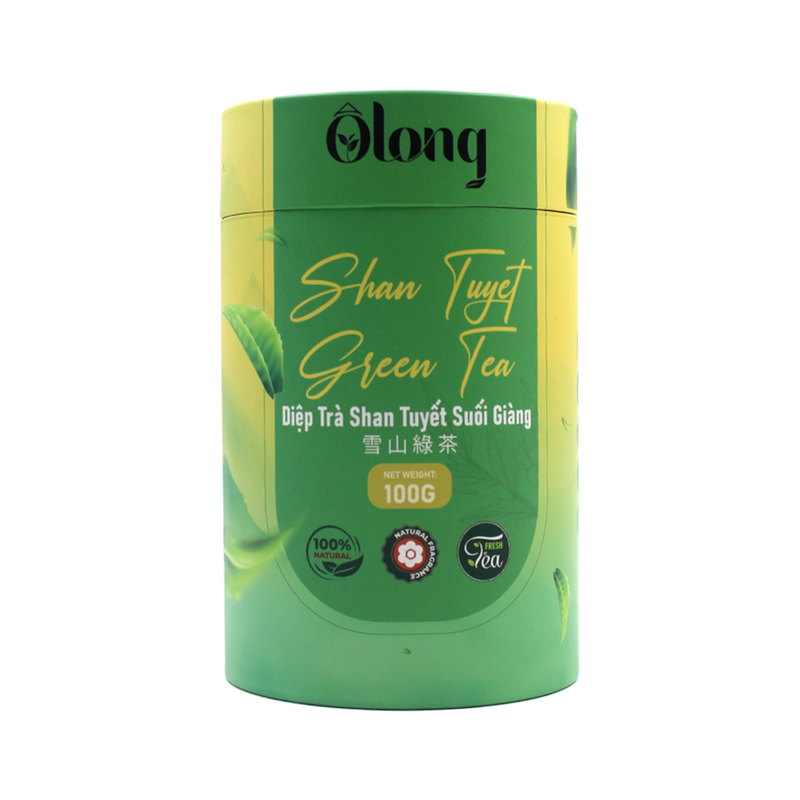 OL Shan Tuyet Green Tea 100g - Longdan Official