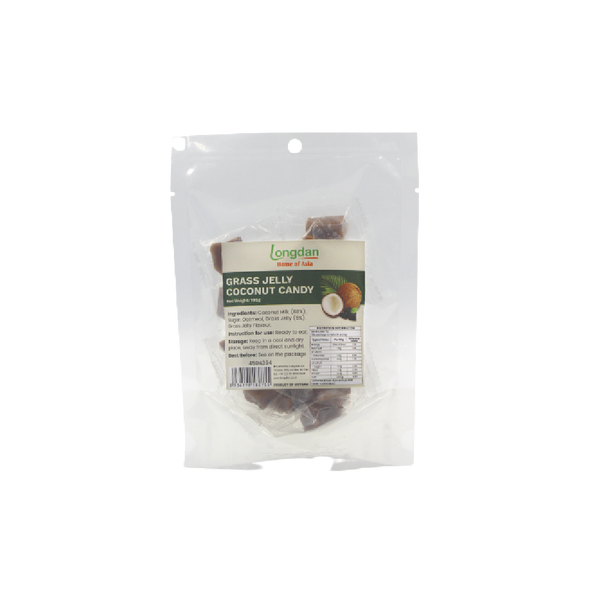 Longdan Grass Jelly Coconut Candy 100g (Case 30)