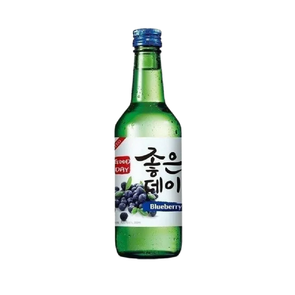 MUHAK Good Day Soju Blueberry Flavour Alc 13.5% 360ml