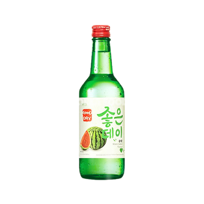 MUHAK Good Day Soju Watermelon Flavour Alc 13.5% 375ml