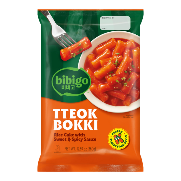 CJ BIBIGO Tokpokki Pouch Sweet &amp; Spicy 360g (Kaso 12)