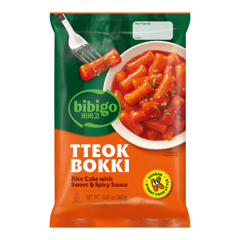 CJ BIBIGO Tokpokki Pouch Manis &amp; Pedas 360g (Kasus 12)
