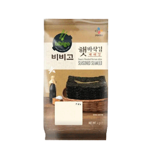 CJ 비비고 바삭바삭 구운 김 트레이리스 (10개) 40g