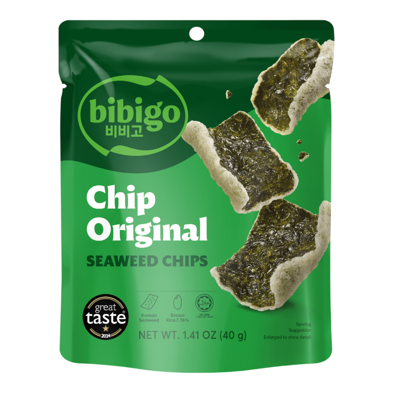 CJ 비비고 스낵 김튀김 오리지널 40g (케이스 24)