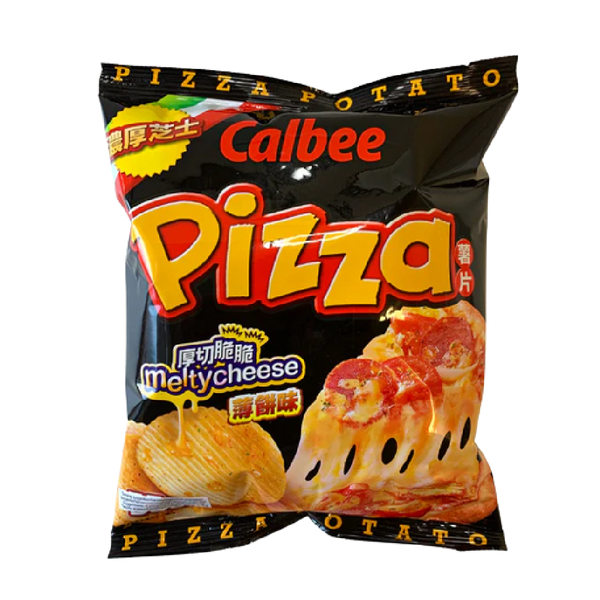 CALBEE Potato Crisps - Pizza 55g - Longdan Official