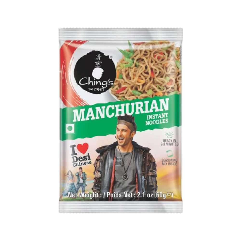 CHING'S SECRET Instant Noodles - Manchurian 60g