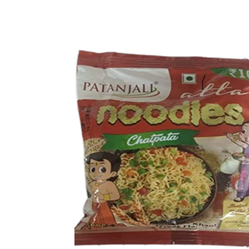 PATANJALI Atta Noodles - Chatpata 60g