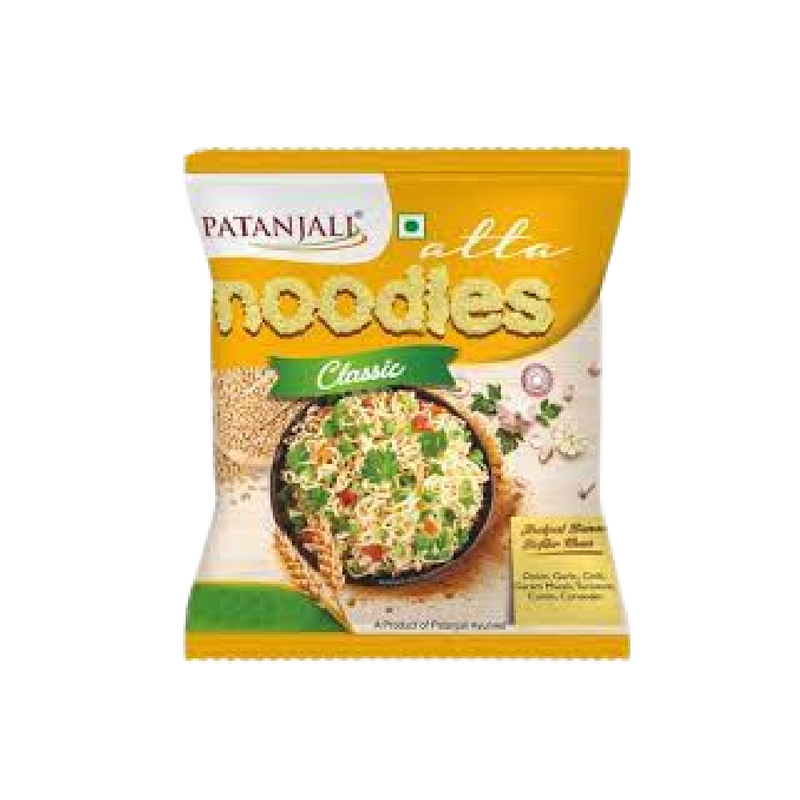 PATANJALI Atta Noodles - Classic 60g - Longdan Official