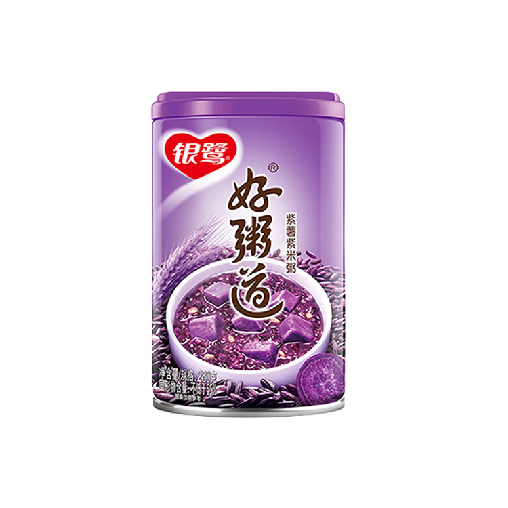 Purple Rice Congi YINLU Instant Congee - Purple Sweet Potato & Rice 280g