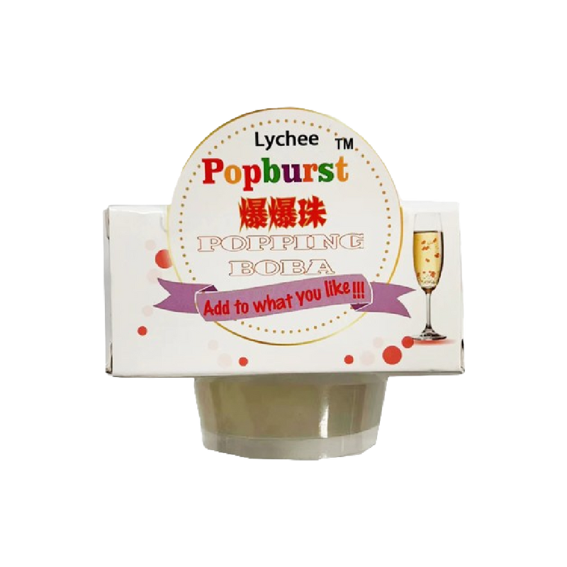 POPBURST Popping Boba - Lychee 130g - Longdan Official