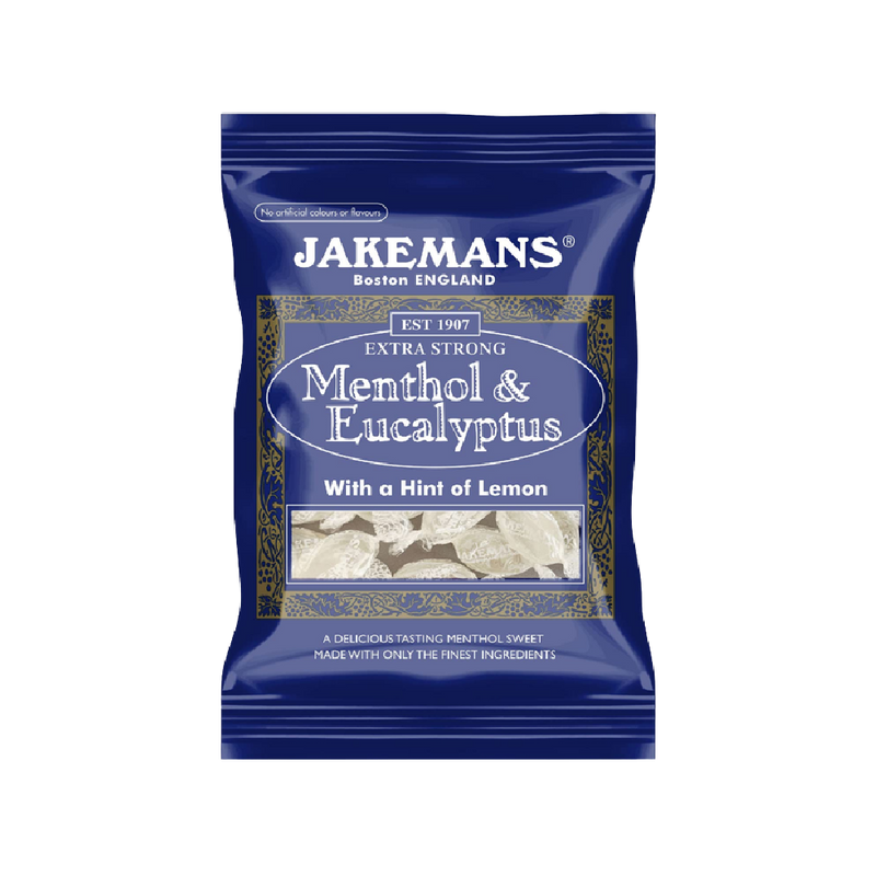 JAKEMANS Menthol & Eucalyptus Lozenges 73g - Longdan Official