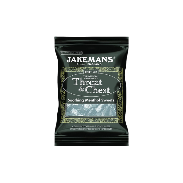 JAKEMANS Throat & Chest Sweets - Stick Pack 41g - Longdan Official