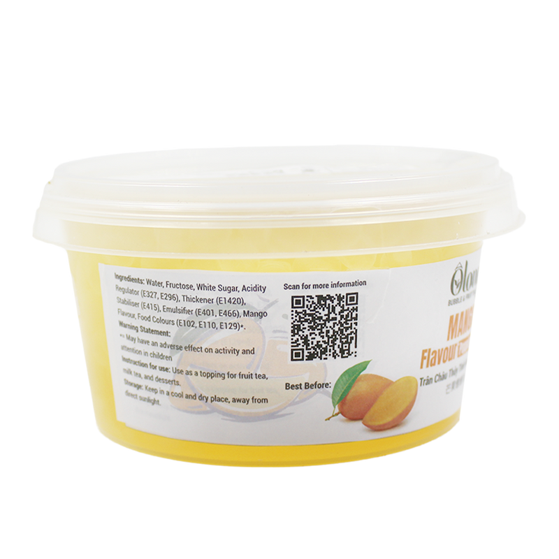 Olong Mango Popping Boba 450g (Case 24)